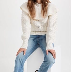 Brand New Sea Perilla Popcorn Sweater, Size L